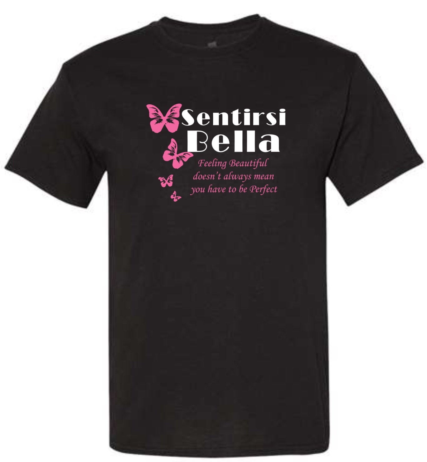 4 pink butterflies t shirt mgl by mercadez